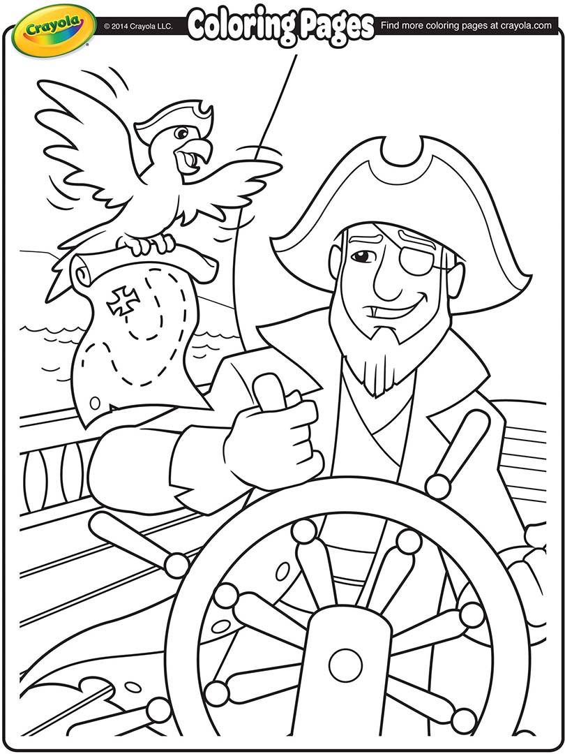 Pirate at the Helm