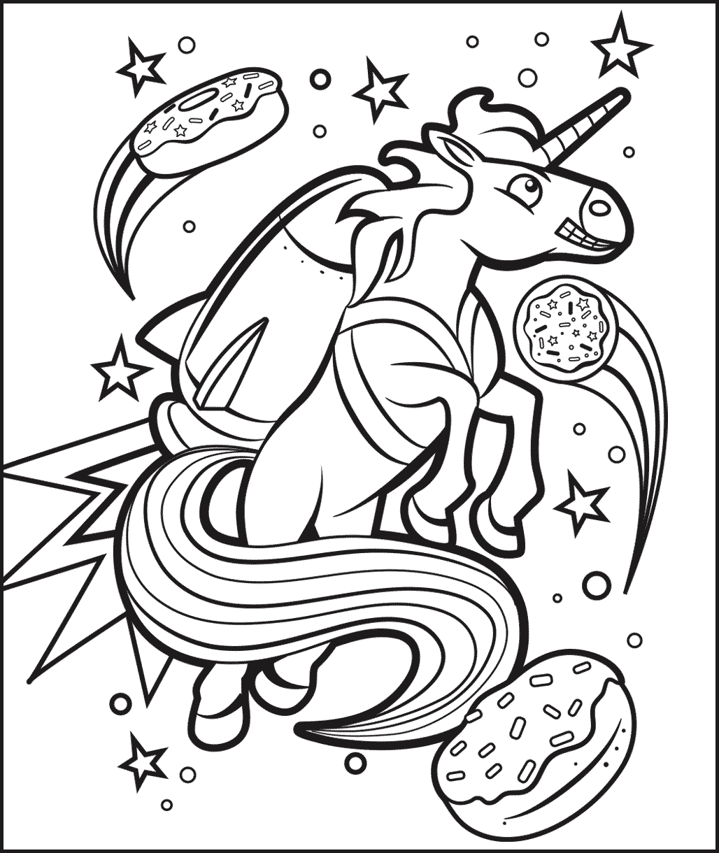 Uni-Creatures Unicorn in Space