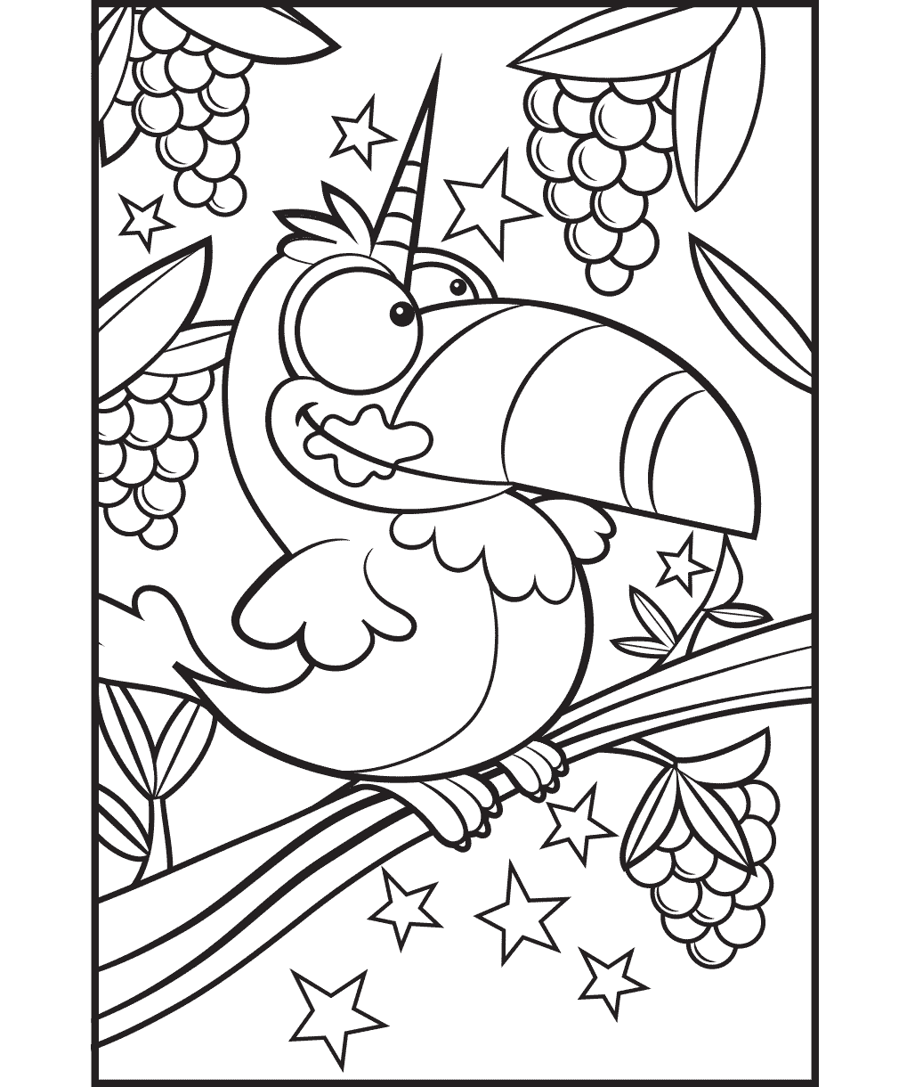 Uni-Criaturas Tucán Unicornio