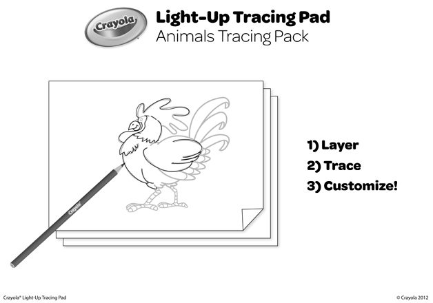 Animals Tracing Pack