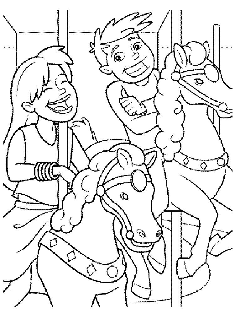 Carousel Horses