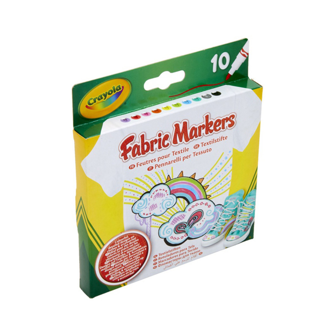 10 Pennarelli per TessutoFront view