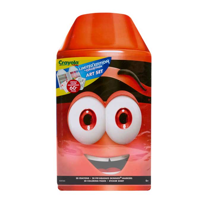 Limited Edition Art Set, Angie front view.