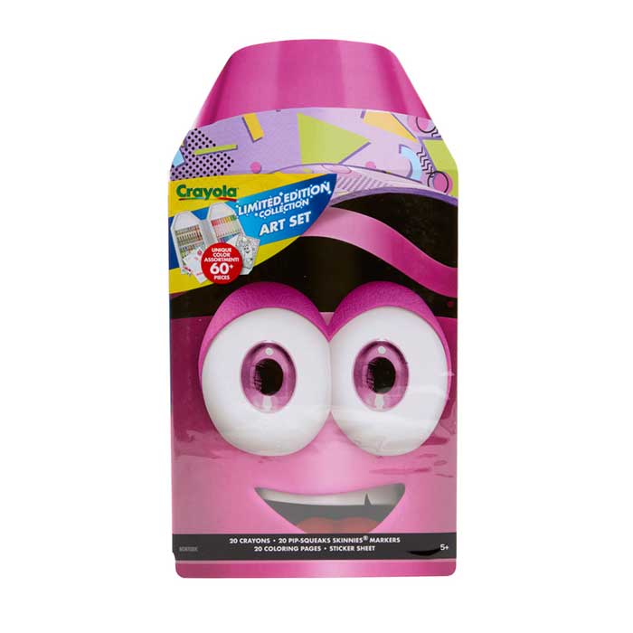 Limited Edition Art Set, Mulberry front view.