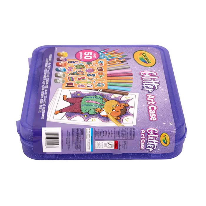 Glitter Art Case side view.