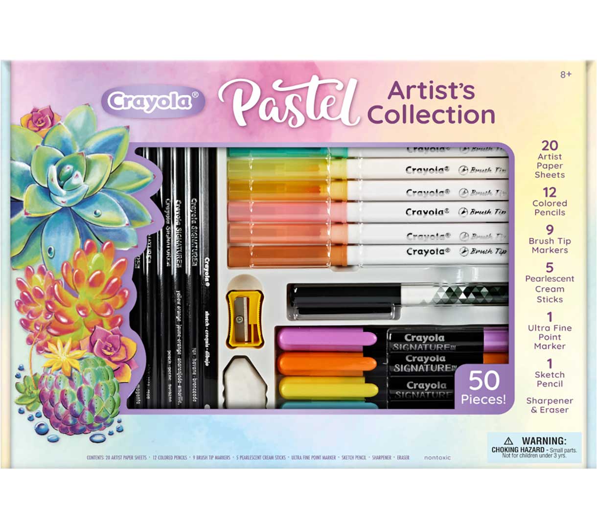Pastel Artist's Collection front view.