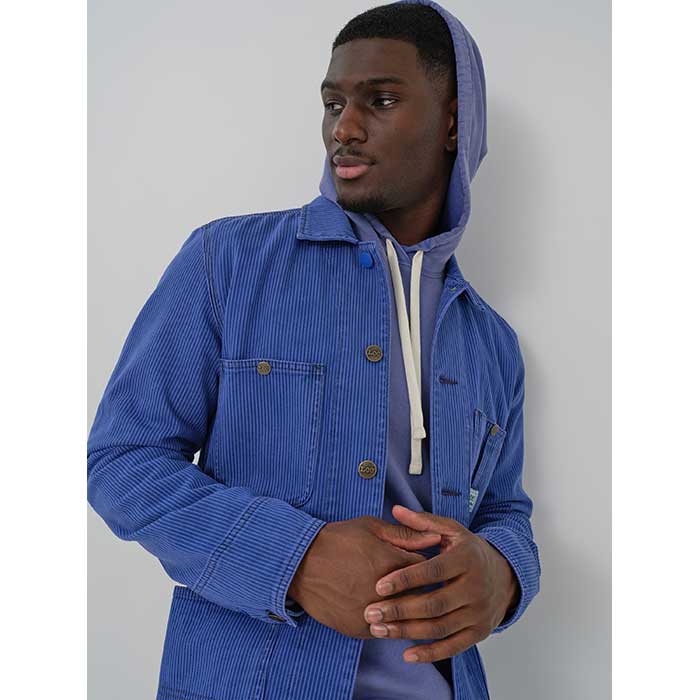 Crayola x Lee Men's Chore Coat front view.
