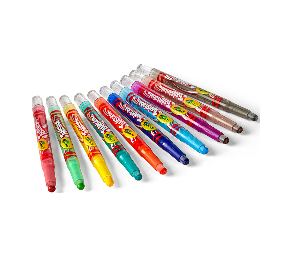 Twistables Crayons Mini 10 count contents
