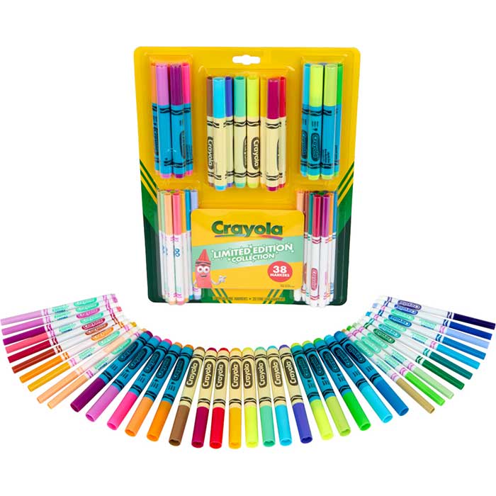 Limited Edition Marker Pack, 38 Markers packaging and contents.