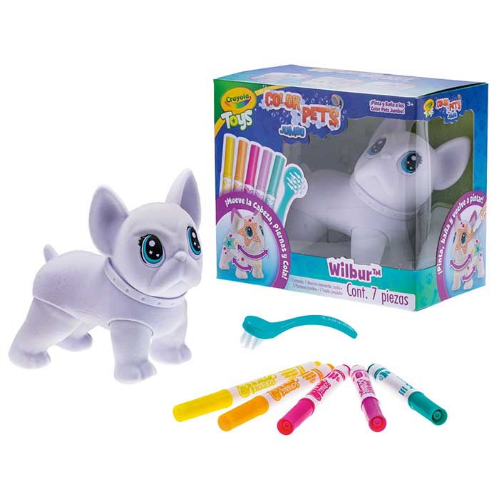 Scribble Scrubbie Jumbo Pet Big Wilbur vista frontal.