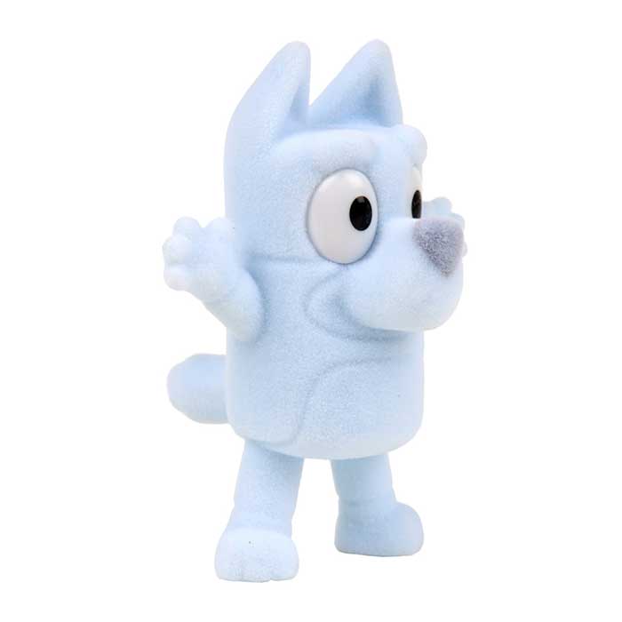 Scribble Scrubbie Bluey Deluxe Set Bluey side view.