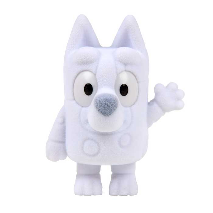 Scribble Scrubbie Bluey Deluxe Set muffin front view.