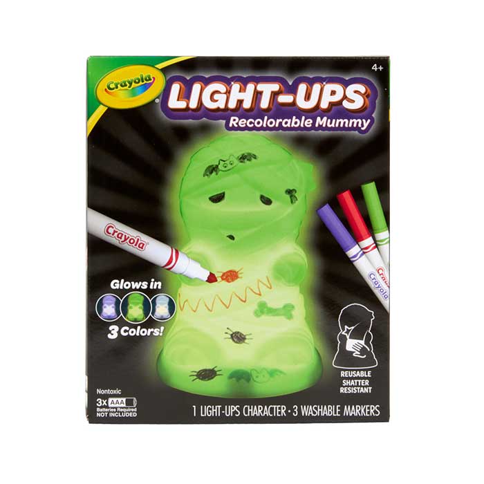 Light-Ups Mummy front view.